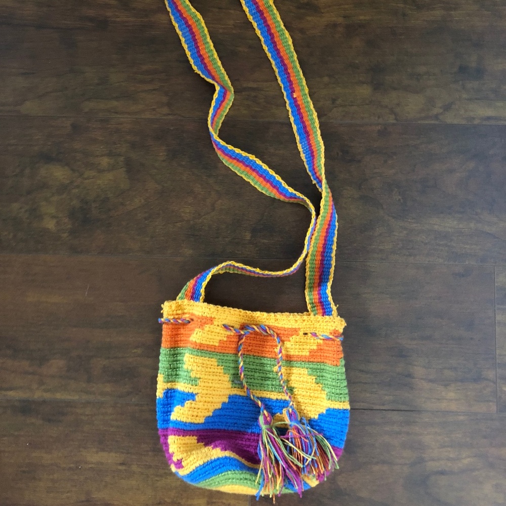 Mochila Wayuu Purse Bag Handmade in Colombia